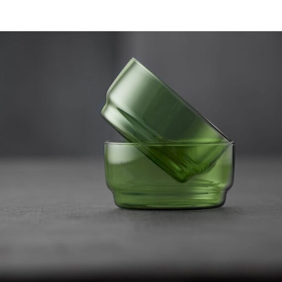 Lyngby Glas 32370 Speiseschüssel Dessertschale Rund Grün 2 Stück(e), 3 image