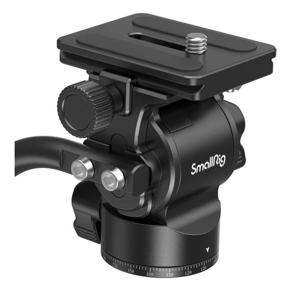SmallRig 3259B Stativaufsatz Schwarz Aluminium, Polyoxymethylen (POM), Silikon, Edelstahl 1/4" Flüssigkeit