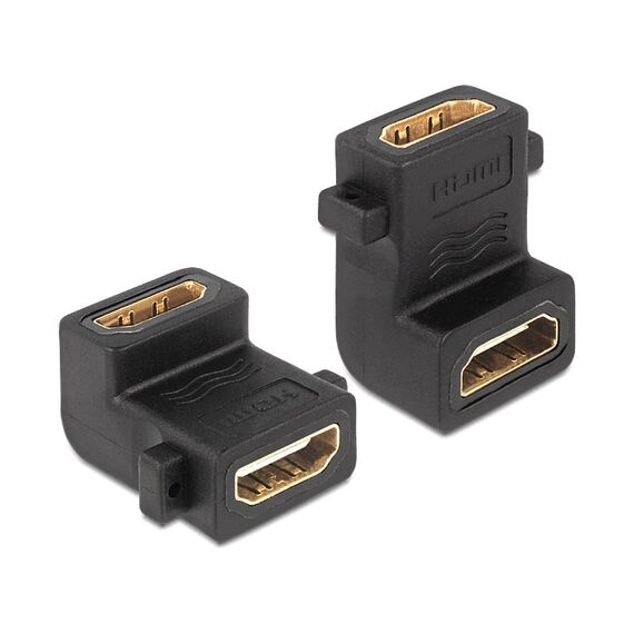 DeLOCK 65510 Kabeladapter HDMI Schwarz