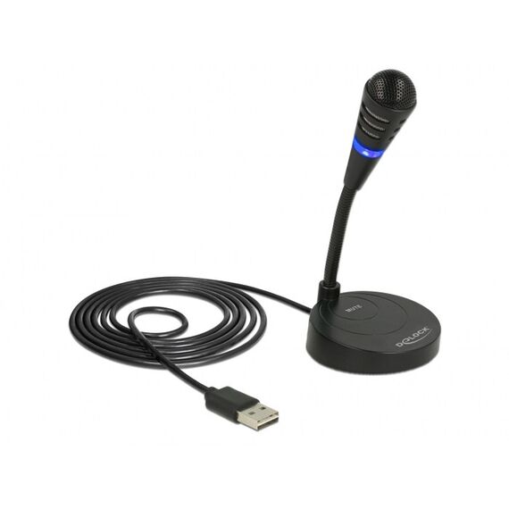 DeLOCK 65868 Mikrofon Schwarz PC-Mikrofon