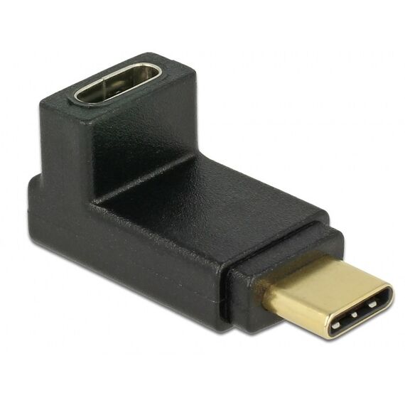 DeLOCK 65914 Kabeladapter 1 x USB Type-C Male 1 x USB 3.1 Gen 2 Type-C™ female Schwarz