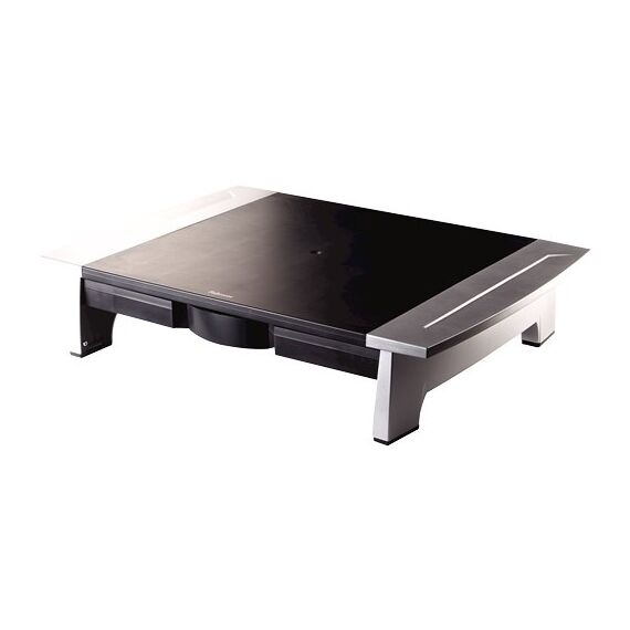 Fellowes Office Suites 71,1 cm (28") Tisch/Bank Schwarz, Silber