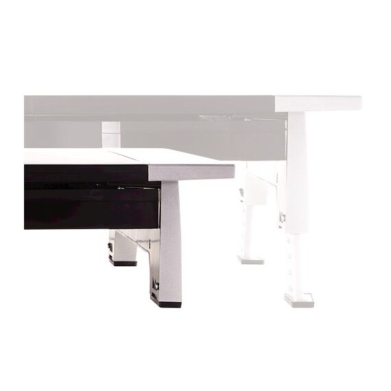 Fellowes Office Suites 71,1 cm (28") Tisch/Bank Schwarz, Silber, 3 image
