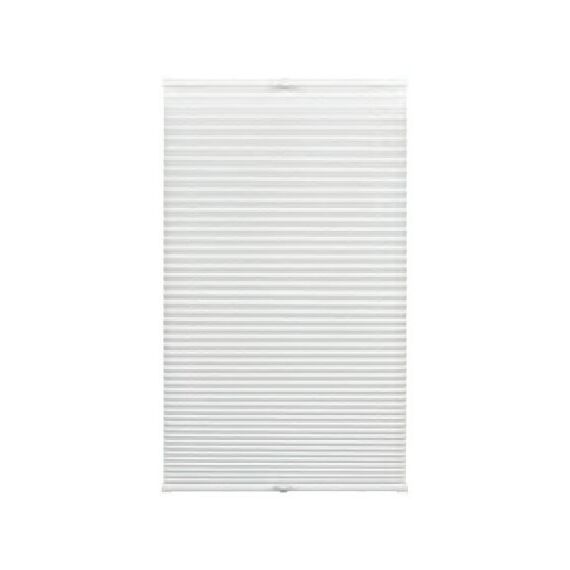 Gardinia Home Decor 32821 Jalousien/Rollos Manuell Fest Plissee-Rollo Weiß