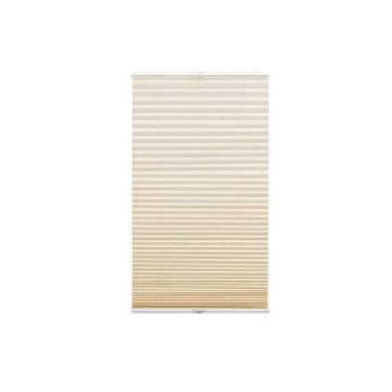 Gardinia Home Decor 32843 Jalousien/Rollos Manuell Fest Plissee-Rollo Beige