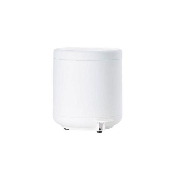 Zone Denmark 330407 Mülleimer 4 l Rund Acrylnitril-Butadien-Styrol (ABS) Weiß