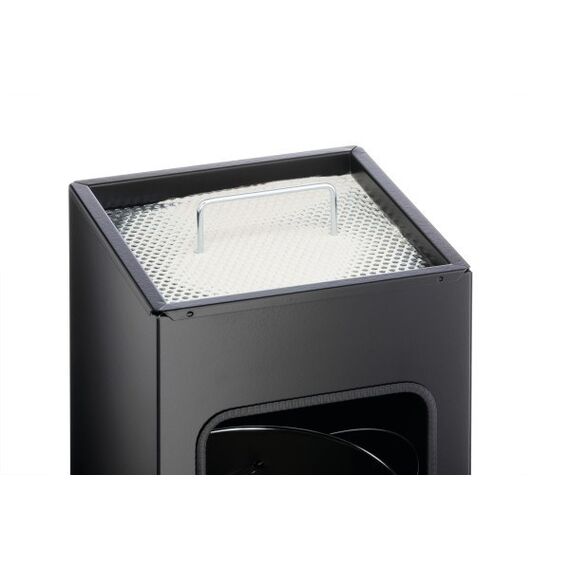 Durable 333101 Aschenbecher 17 l Schwarz