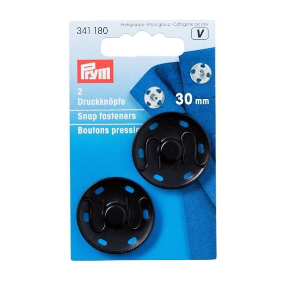 Prym 341180 Druckknopf Nieten-Druckknopf-Verschluss