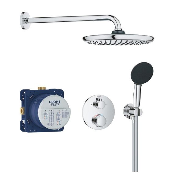 GROHE Precision Thermostatique Duschsystem Chrom