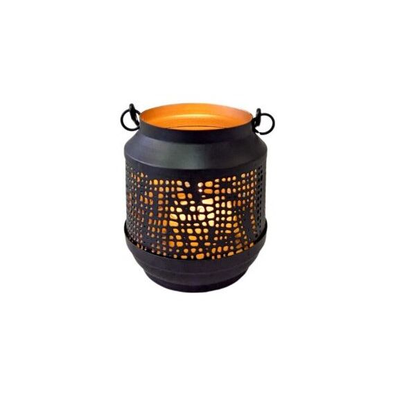 CHALET 350-10018 Kerzenständer Metall Schwarz