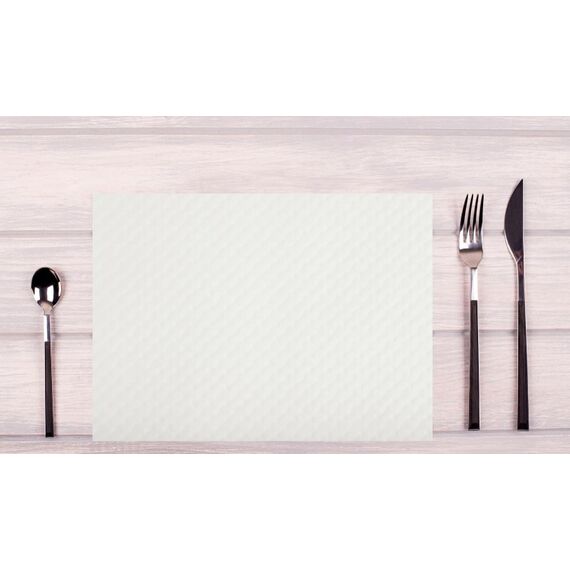 PRONAPPE 354161I Platzdeckchen Rechteck Weiß 4 Stück(e), 3 image