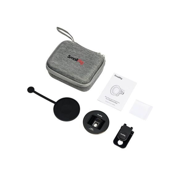 SmallRig 3578B Kameraobjektiv Smartphone Weitwinkelobjektiv Schwarz, 2 image