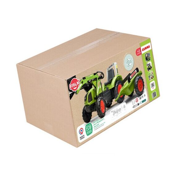 Falk Claas Traktor + Anh. XL Aufsitzauto, 3 image
