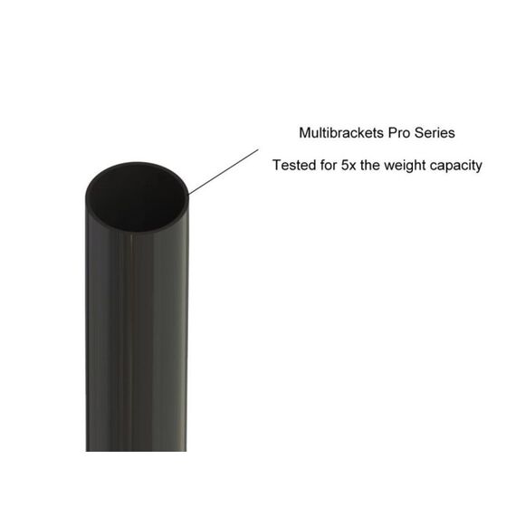 Multibrackets 3620 Halterung für Schilderdisplays 165,1 cm (65") Schwarz, 6 image
