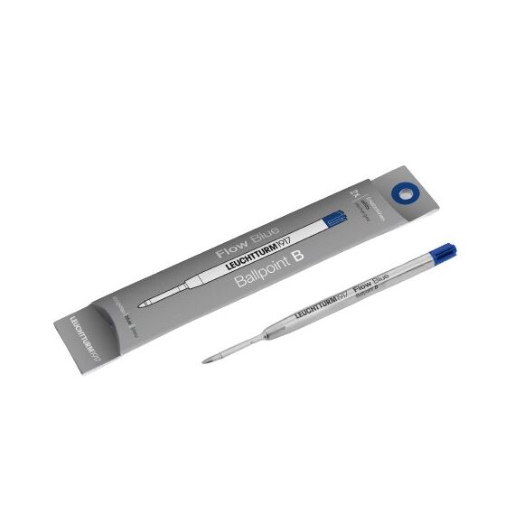 Leuchtturm Ersatzmine B für Drehgriffel Nr. 1, Königsblau, 2er-Pack - Kugelschreiber