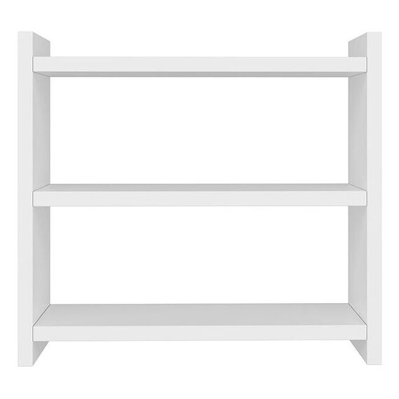 Woody Fashion 362ANT1120 Regal Arbeitsplattenregal Freistehend Partikelbord Weiß, Farbe: Weiß