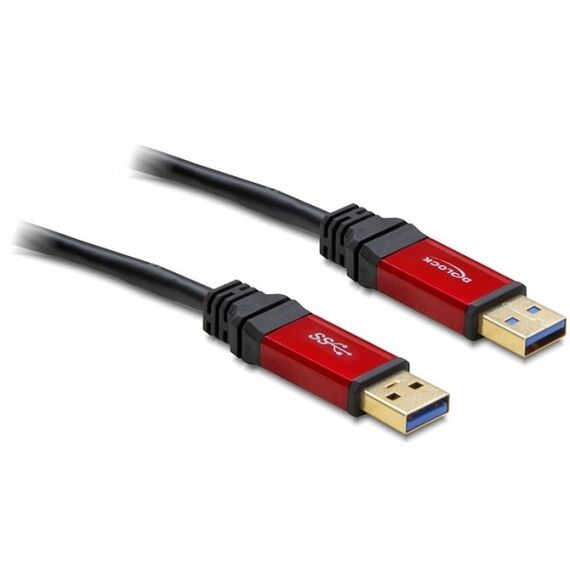 DeLOCK 3.0m USB 3.0 A USB Kabel USB 3.2 Gen 1 (3.1 Gen 1) 3 m USB A 5 Gbit/s, Länge: 3 m