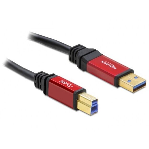 DeLOCK 3.0m USB 3.0 A-B USB Kabel USB 3.2 Gen 1 (3.1 Gen 1) 3 m USB A USB B 5 Gbit/s, Länge: 3 m