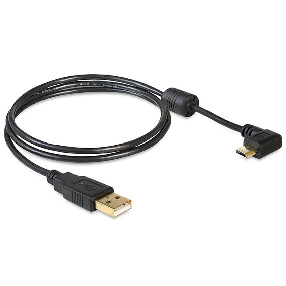 DeLOCK 83147 USB Kabel USB 2.0 1 m USB A Micro-USB B Schwarz