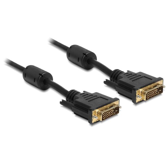 DeLOCK 83191 DVI-Kabel 3 m DVI-D Schwarz