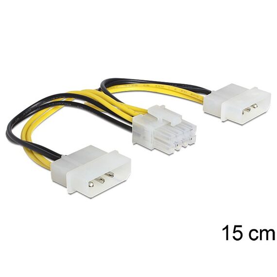 DeLOCK 83410 Internes Stromkabel 0,15 m