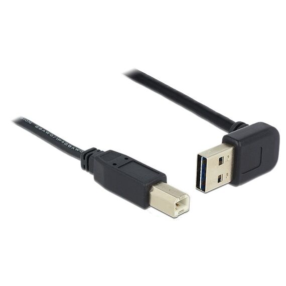 DeLOCK 83541 USB Kabel USB 2.0 3 m USB A USB B 0,48 Gbit/s Schwarz