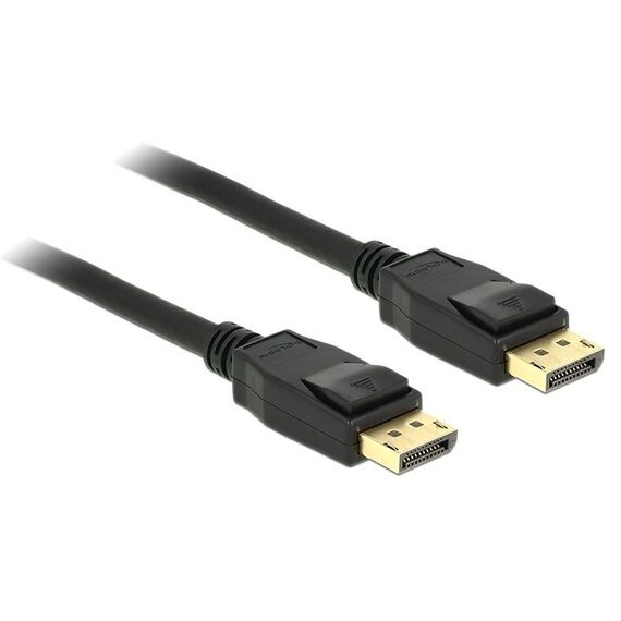 DeLOCK 3m Displayport 1.2a Schwarz