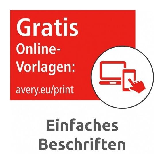 Avery 3658-10 selbstklebendes Etikett Rechteck Permanent Weiß 240 Stück(e), 9 image