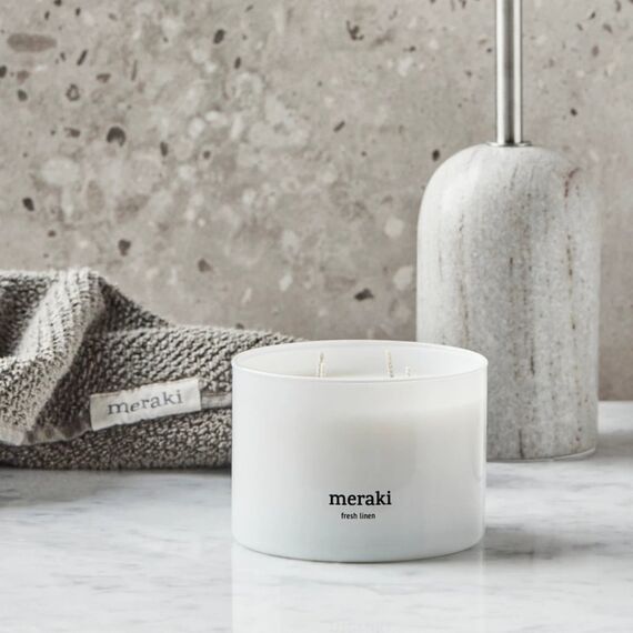 Meraki Home 366650105 Wachskerze Zylinder Frisch Weiß 1 Stück(e), 2 image