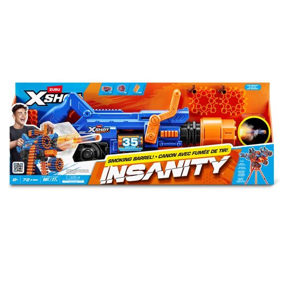 ZURU XSHOT Insanity Smoking Barrel Blaster, 4 image