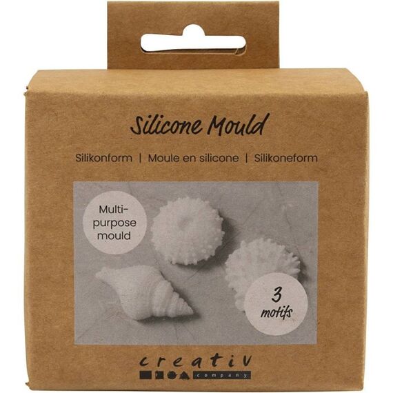 Creativ Company 37190 Form- & Gussverpackung fürs Handwerk Weiß Silikon