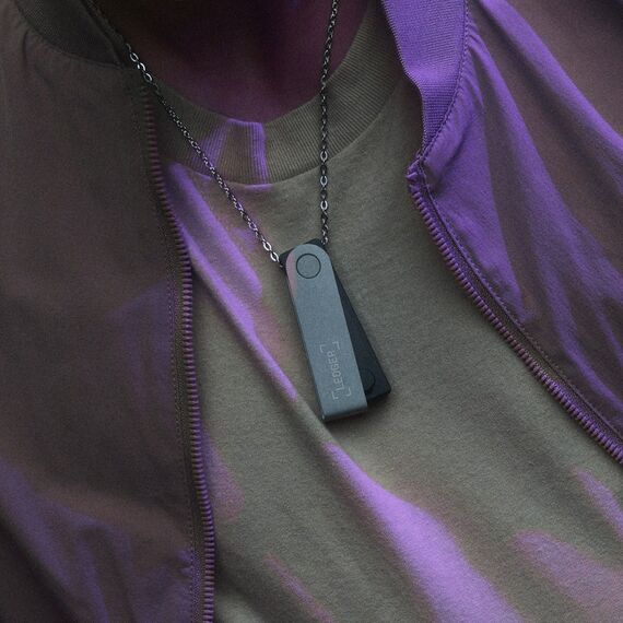 Ledger Nano S Plus USB-Stick Hardware-Geldbörse Schwarz, Blau, Farbe: Schwarz, Blau, 7 image