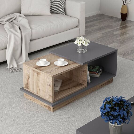 Woody Fashion Consept Kaffeetisch Rechteckige Form 0 Bein(e), 3 image