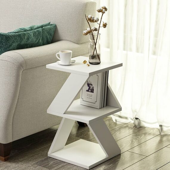 Woody Fashion Albeni Beistelltisch Quadratische Form 1 Bein(e), 4 image