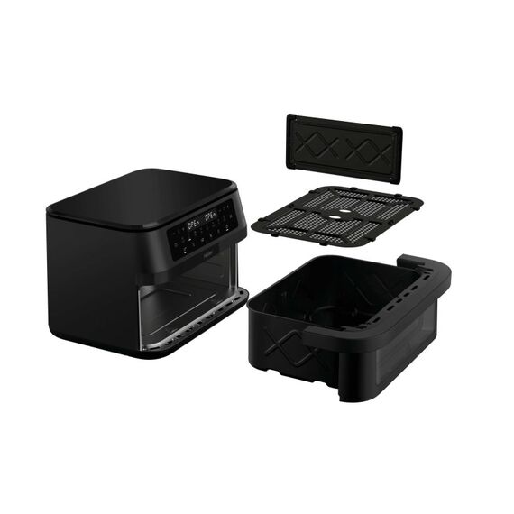 Haier HAF3ADW 021 Doppel 11 l Eigenständig 2200 W Heißluftfritteuse Schwarz, 3 image