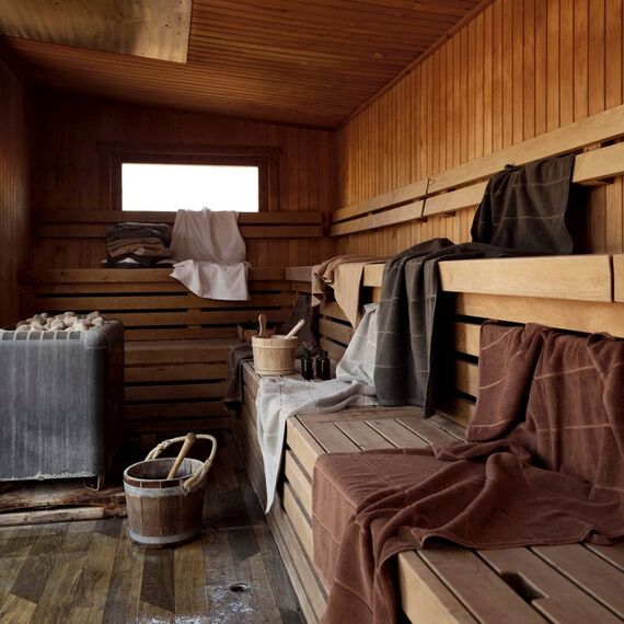 Zone Denmark Sauna Abtrockentuch für die Hände Beige 50 x 70 cm, 2 image