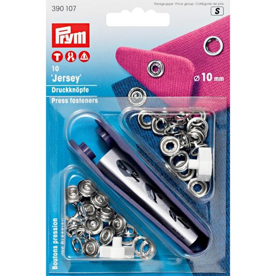 Prym 390107 Druckknopf Nieten-Druckknopf-Verschluss