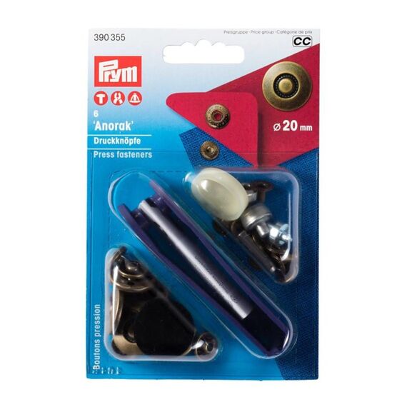 Prym 390377 Druckknopf Nieten-Druckknopf-Verschluss, 2 image