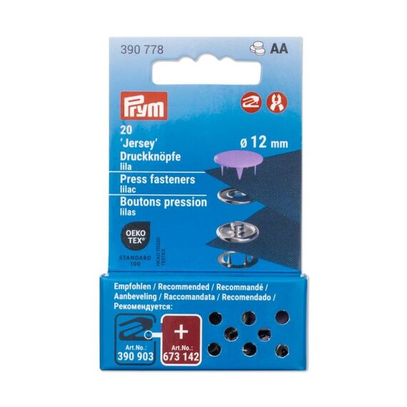 Prym Jersey Nieten-Druckknopf-Verschluss, 3 image