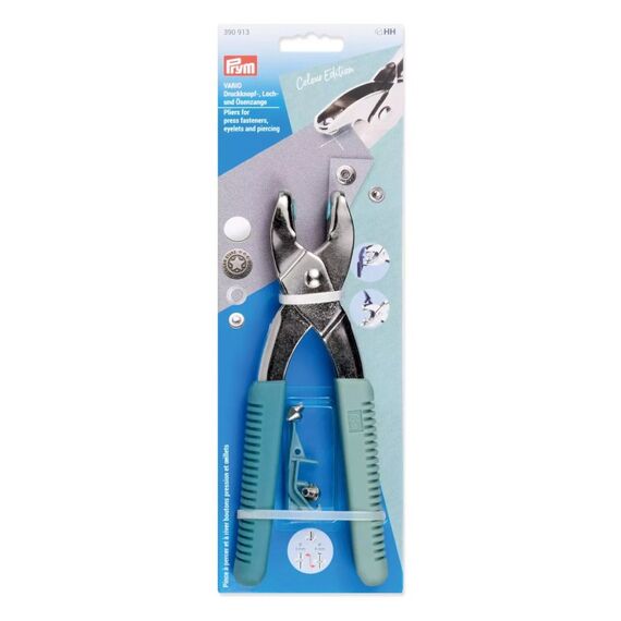 Prym 390913 Stanzzange 1 Stück(e) 3,4 mm Kunststoff, Stahl Blau, Grün, 3 image