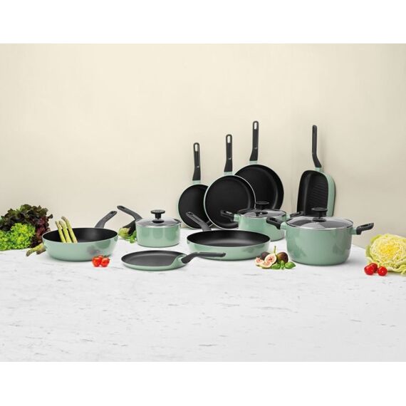 BergHOFF Leo Sage & Slate Deckel Rund Transparent
