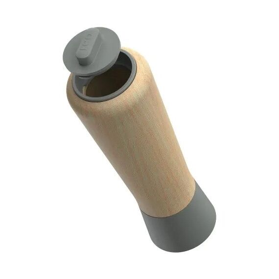 BergHOFF 3950410 Gewürzmühle Pfeffermühle Grau, Holz, 3 image