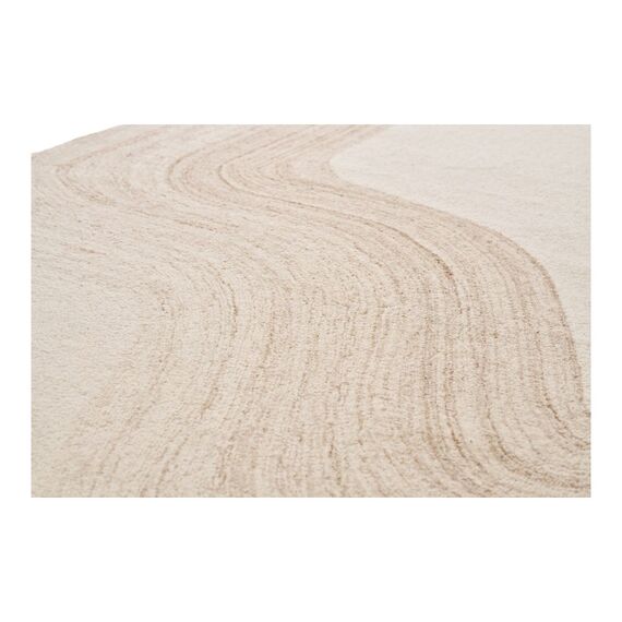 House Nordic Surat Drinnen Bodenmatte Rechteck Wolle Elfenbein, Hellbraun, 3 image