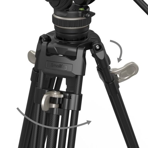 SmallRig FreeBlazer Stativ Digitale Film/Kameras 3 Bein(e) Schwarz, 5 image