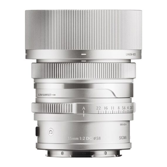 Sigma 35mm F2,0 DG Contemporary L-Mount, Silver