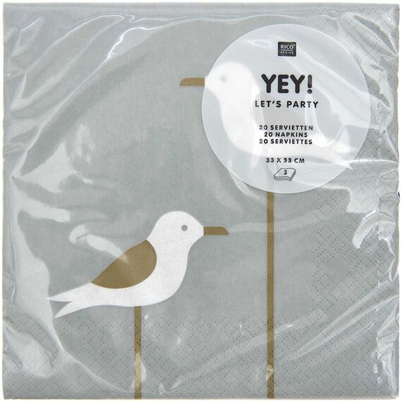 Rico Design 400017 Papierserviette Papier Mehrfarbig 20 Stück(e)
