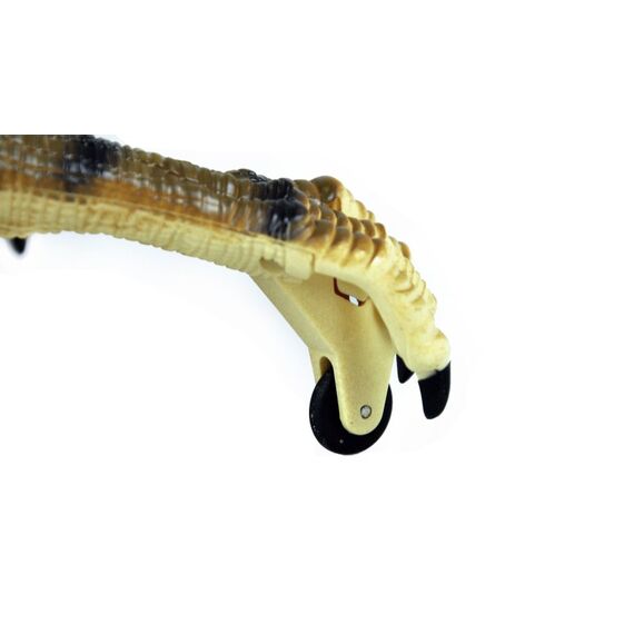 Amewi RC Dinosaurier Velociraptor ferngesteuerte (RC) modell Actionfigur zum Sammeln, Farbe: Braun, 7 image