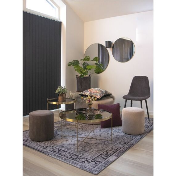 House Nordic Jersey Wandspiegel Rund Messing, 3 image