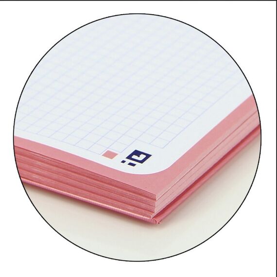 Oxford 400117272 Notizbuch A4+ 80 Blätter Pink