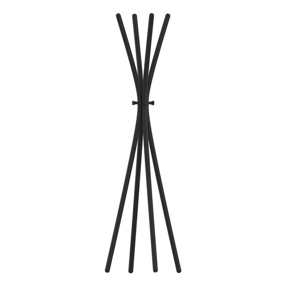 Unilux Totem Gaderobe Bodenstehend 8 Haken Schwarz